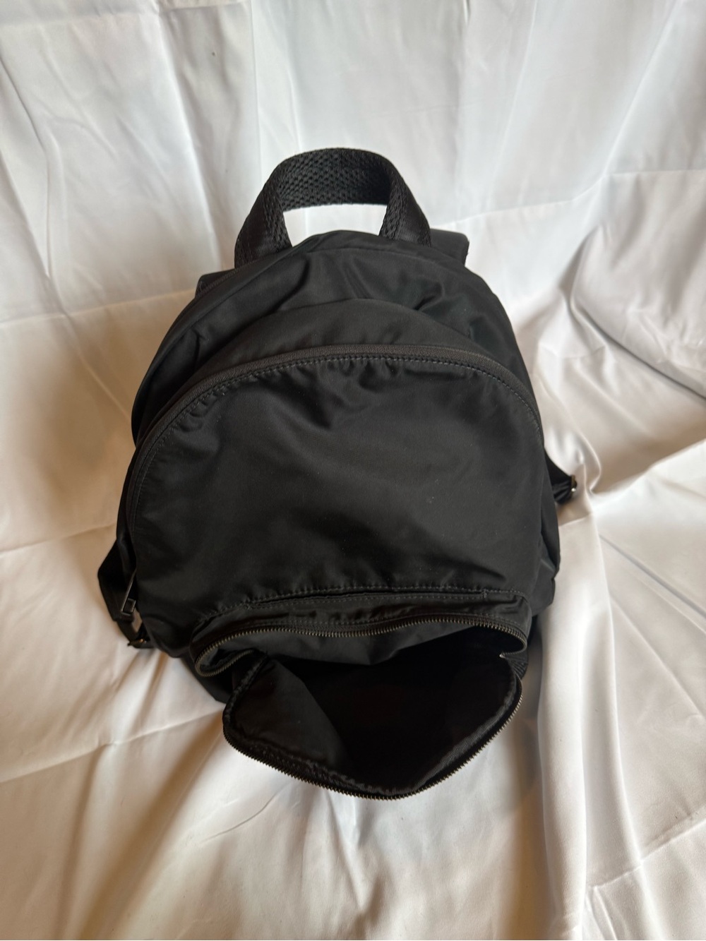 lululemon athletica Black Nylon Mini Backpack
